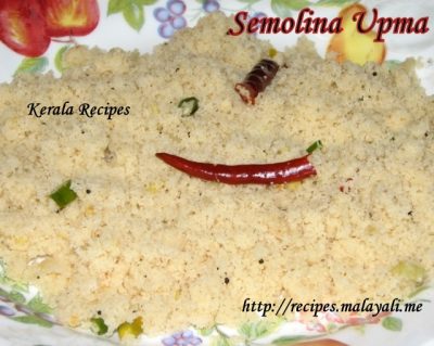 Rava Upma