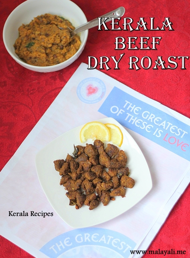 Kerala Beef Dry Roast