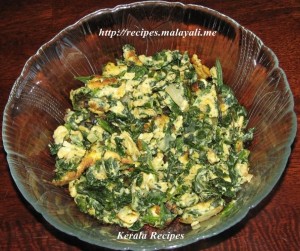 Scrambled Egg and Spinach