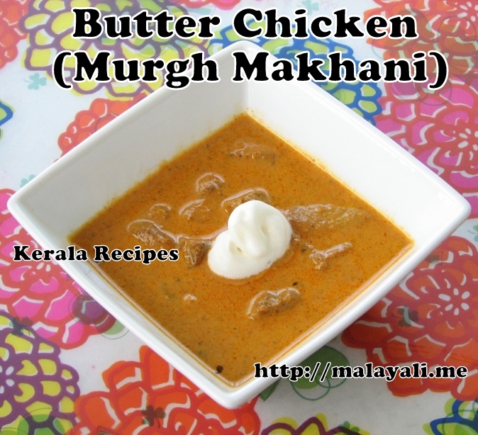 Butter Chicken (Murgh Makhani)
