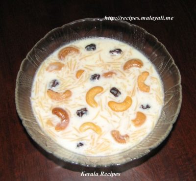 Kerala Dessert - Semiya Paysam