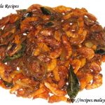 Unakka Chemmeen Varuthathu - Spicy Dried Prawns Stir Fry