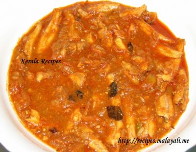 Anchovy (Netholi) Fish Curry