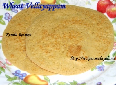 Wheat Vellayappam