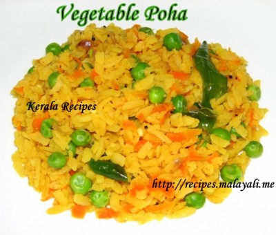 Mixed Vegetable Poha
