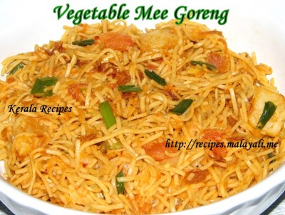 Vegetable Mee Goreng