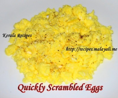 Quickly Scrambled Eggs