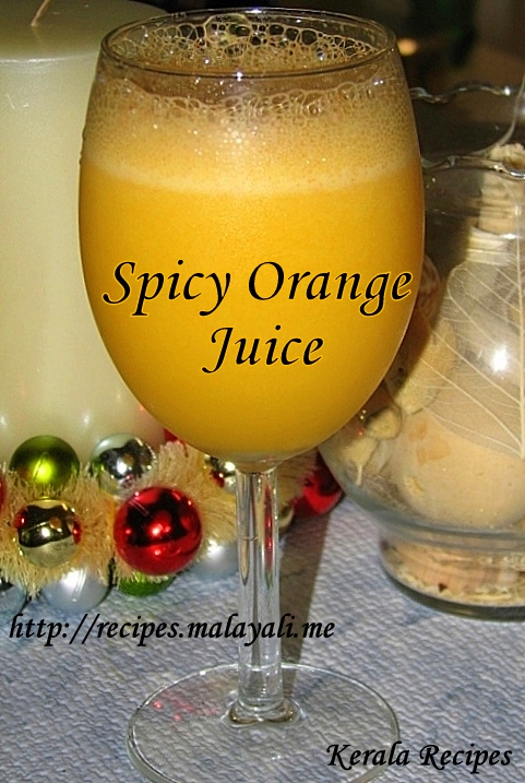 Spicy Orange Juice