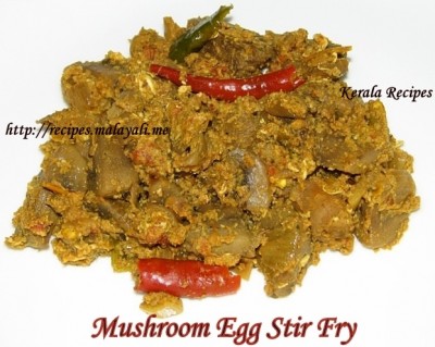 Mushroom & Egg Stir Fry