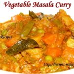 Vegetable Masala Curry