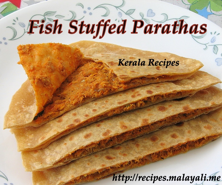 Fish Stuffed Parathas
