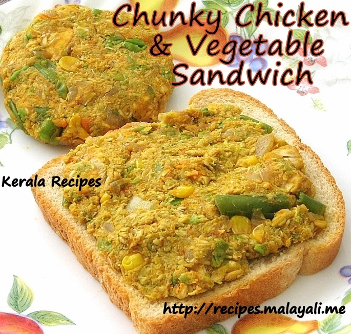 Chicken & Vegetable Sandwich