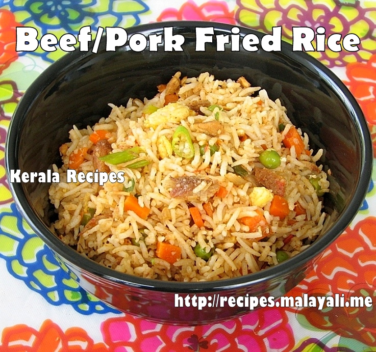 Beef/Pork Fried Rice