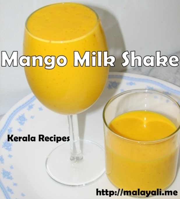 Mango Milk Shake