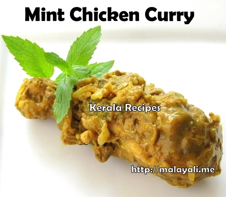 Mint Chicken Curry