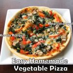 Home made Vegetable Pizza