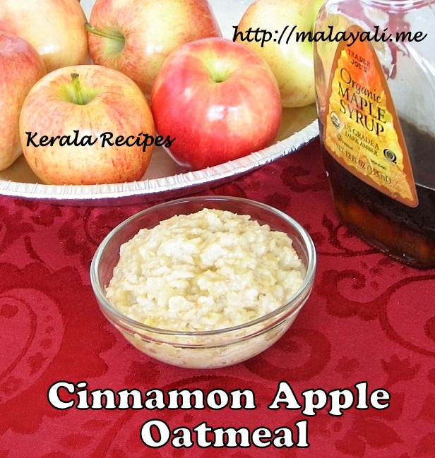 Cinnamon Apple Oatmeal