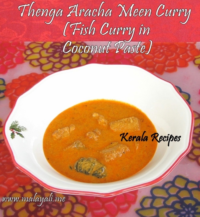 Thenga Aracha Meen Curry