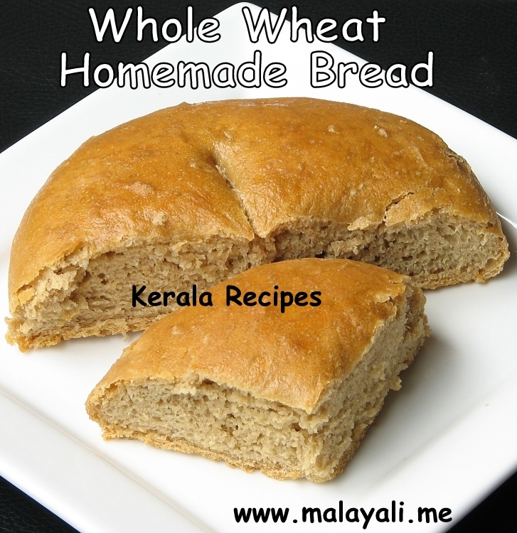 Whole Wheat Homemade Bread