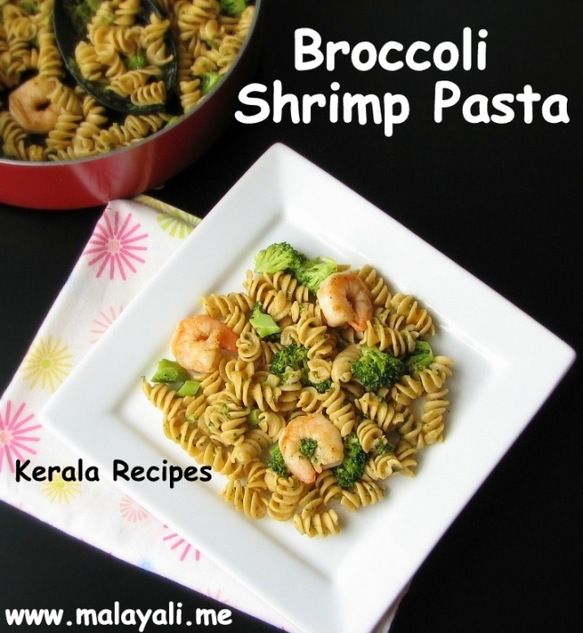 Broccoli Shrimp Pasta