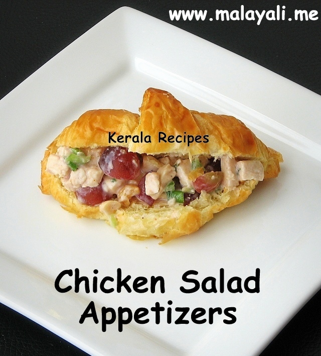 Homemade Chicken Salad Appetizer