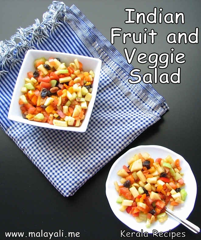 Indian Fruit & Vegetable Salad