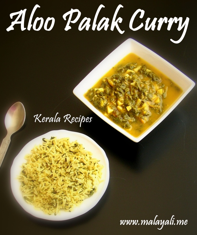 Aloo Palak Curry
