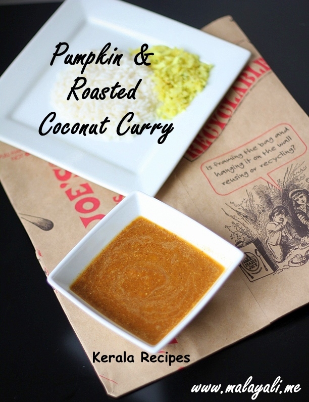 Pumpkin & Roasted Coconut Curry