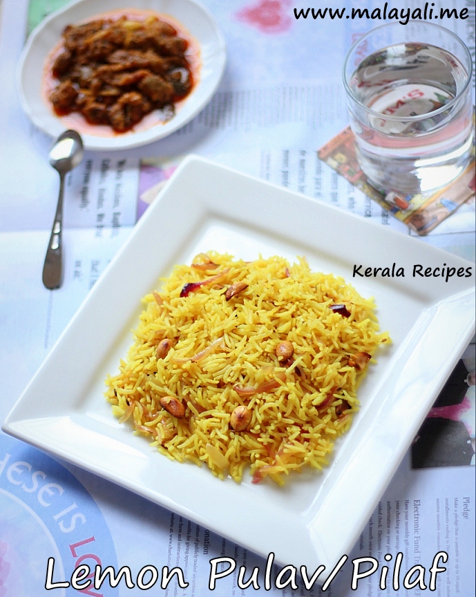 Lemon Flavored Basmati Rice