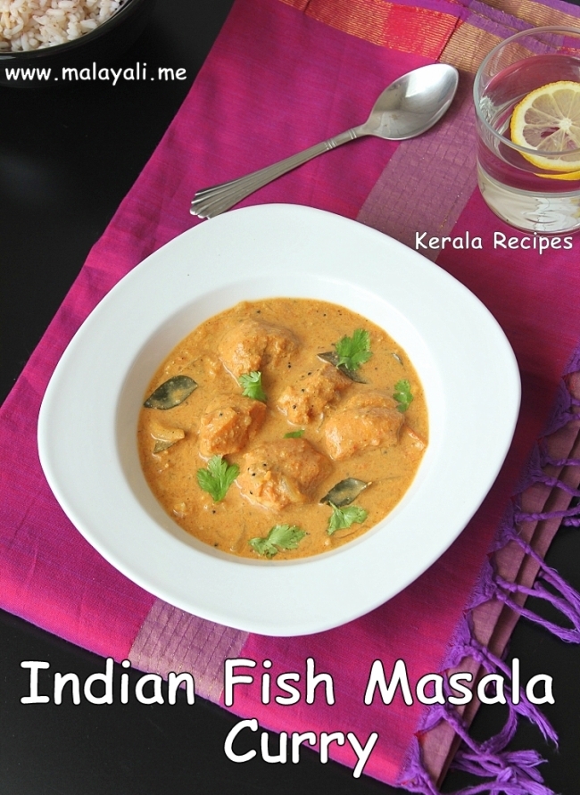Indian Fish Masala Curry