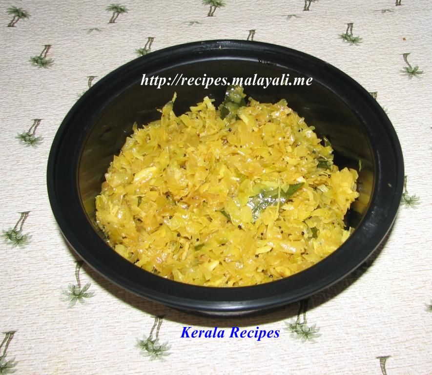 Cabbage Stir Fry (Mezhkkupuratti/Upperi/Poriyal) Kerala Recipes