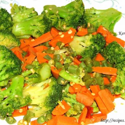 Spicy Steamed Vegetables