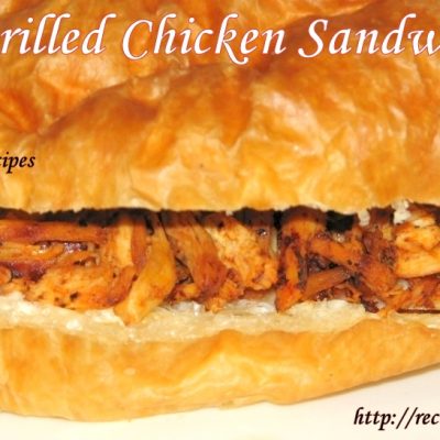 Spicy Grilled Chicken Sandwich