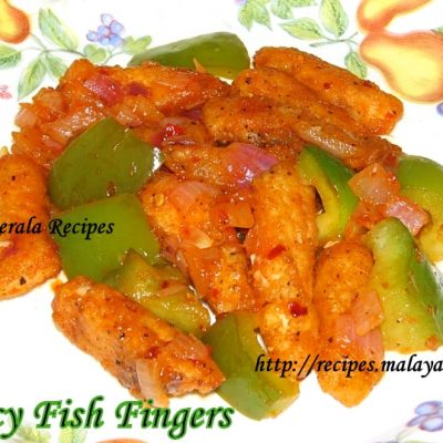 Hot and Sweet Fish Fingers