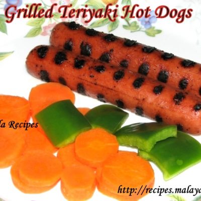 Grilled Teriyaki Hot Dogs