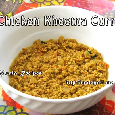 Chicken Kheema Curry