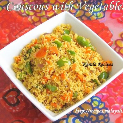 Couscous with Vegetables