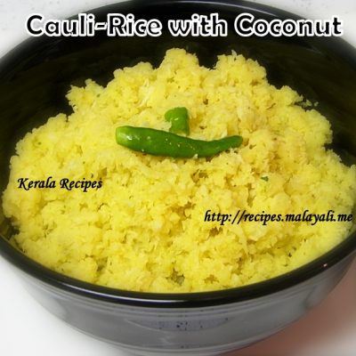 Cauliflower Rice with Coconut