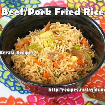 Beef/Pork Fried Rice