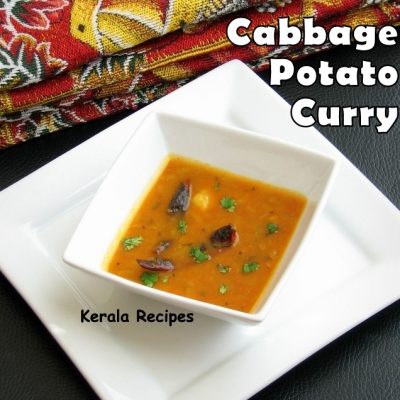 Cabbage and Potato Curry