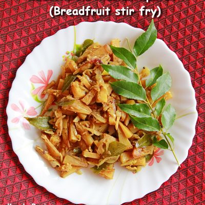 Kadachakka Mezhukkupuratti (Breadfruit Stir fry)